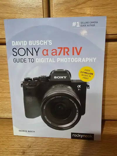 Sony Alpha a7RIV Guide to Digital Photography Book, View more