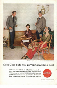 Vintage 1956 Coca-Cola Advertisement