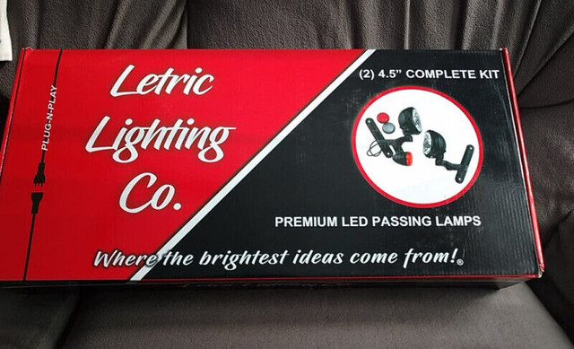 Letric Passing Lights for Harley Davidson in Motorcycle Parts & Accessories in Renfrew - Image 2