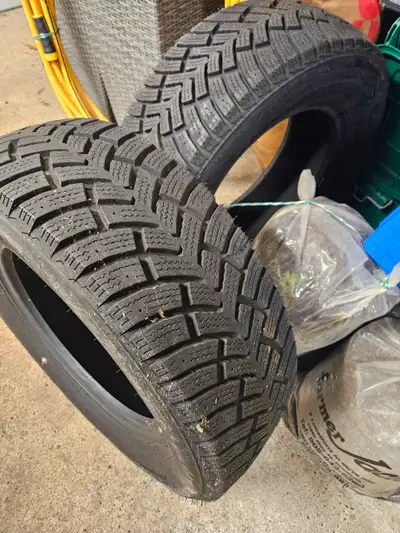Two (not four) Nexen Winguard Winspike3 snow tires. 235/65R16C . 10 ply load rated. Used one season...