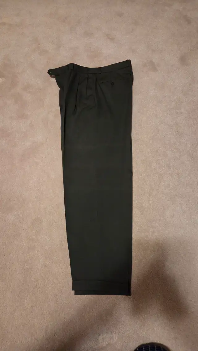 Tony V Dress Pant (100% Virgin Wool) in Men's in Calgary - Image 2