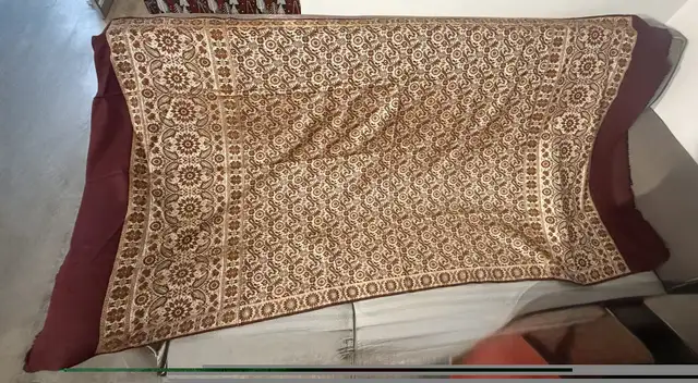 Heavy Maroon Woolen Silk Shawl in Women's - Other in Oshawa / Durham Region - Image 4