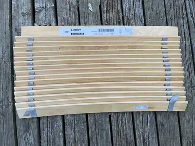 IKEA DOUBLE BED SLATS, View more