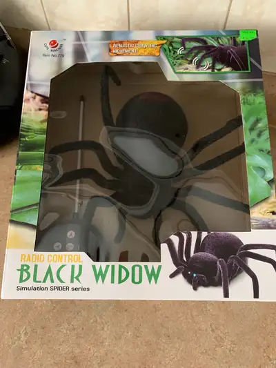 Remote Control Black Widow Spider, View more