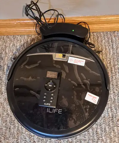 Posting this MINT ILIFE A4s Pro Robot Vacuum-Had it Downstairs-Never Got Used-Protective Plastic sti...