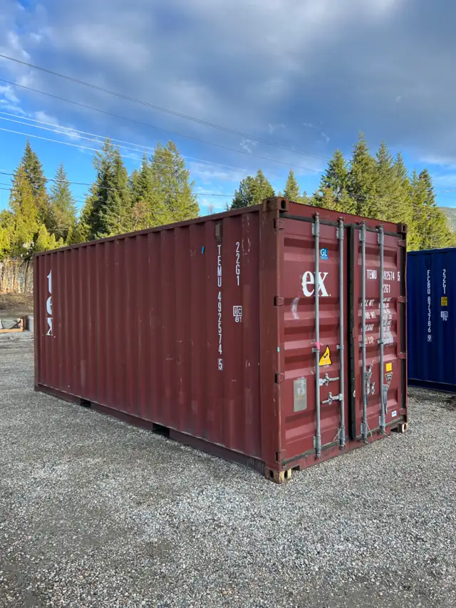 20’ New & Used Shipping Containers | One-Trip & Cargo-Worthy | Outdoor ...