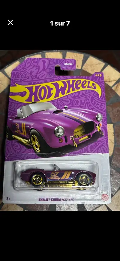 Hot Wheels 57th Anniversary Shelby Cobra 427 S/C Hotwheels ❌Disponible ❌ Disponible Livraison possib...