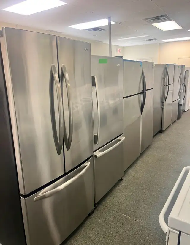 Stainless Stell Fridges- French Doors- Stoves- Used Appliances in Refrigerators in Kitchener / Waterloo - Image 2