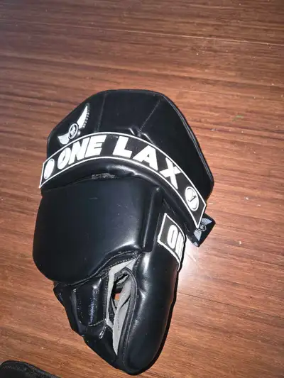 One Lax Box Lacrosse Goalie Gloves, View more