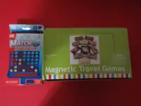 Mini travel magnetic games