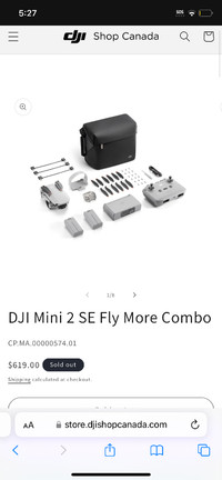 Dji mini 2 drone combo