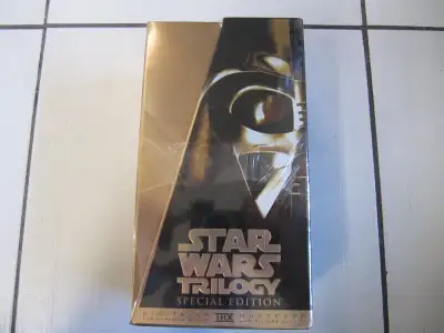 Collectible Star Wars Trilogy Special Edition VHS Box Set NIB, View more