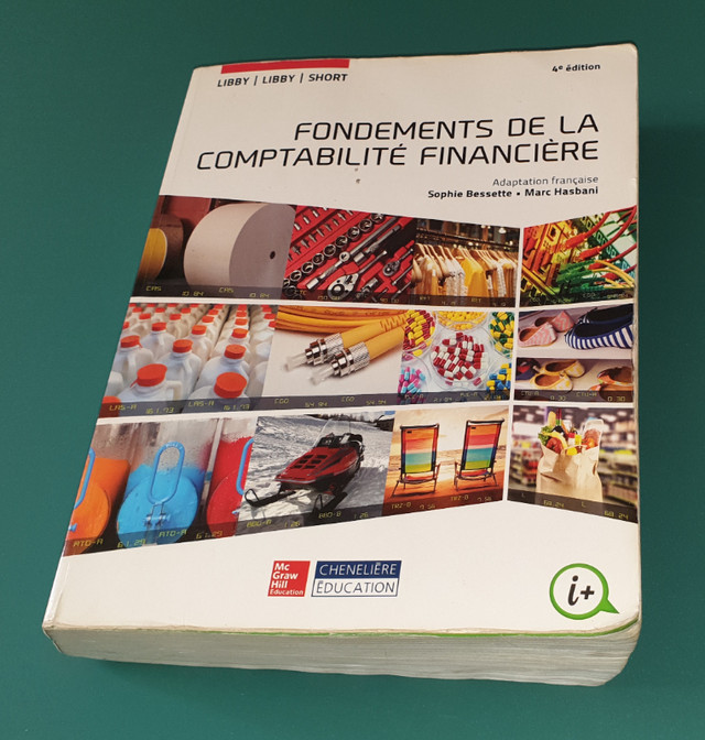 Fondements de la comptabilité financière 4e édition dans Manuels  à Ville de Montréal
