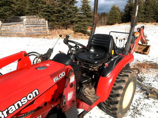 Branson Tractor with Backhoe Attachment,  595 hours in Farming Equipment in Cape Breton