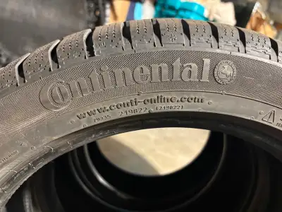 Set of 4 Continental Winter Tires-ContiWinterContact, TS830 P, 205/50R17, 27/32nds tread depth, low...