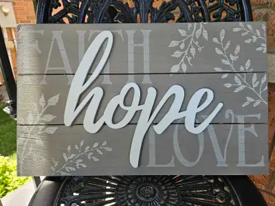 Faith Hope Love  Wall Art , View more
