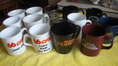 coffee mugs choose $1.00 each or best offer for the lot, View more