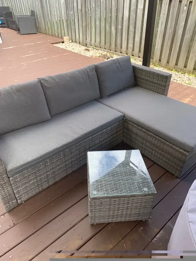Brand New In The Box Outdoor Sectional Patio Furniture in Patio & Garden Furniture in Barrie - Image 3