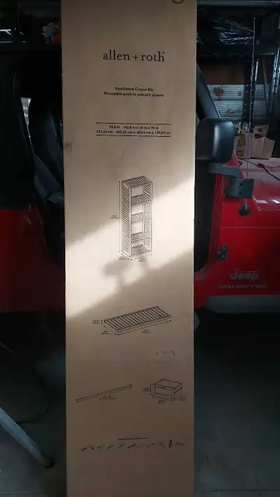 Closet organizer. New in box, View more