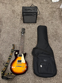 Epiphone Les Paul and amp set 