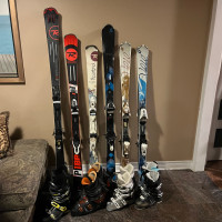 Rossignol, Volki ski for sale with boots like new 