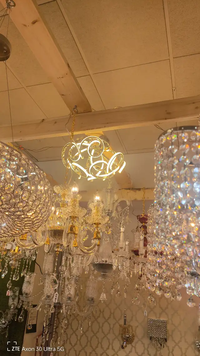 Christmas warehouse sale,8+4 lights tulips chandelier brand new in Indoor Lighting & Fans in City of Toronto - Image 7