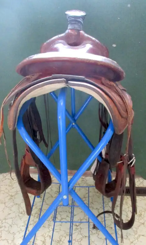 15.5" F. Eamor ROPE Saddle, nice! in Equestrian & Livestock Accessories in Dawson Creek - Image 8
