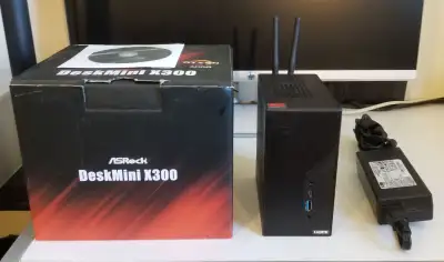 Mini PC Asrock DeskMini X300M Ryzen 5600G/5700G 16GB/500GB NVME, View more