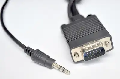 25 FT SVGA + 3.5 audio cable Triple Shielded., View more