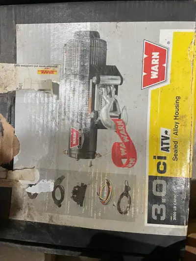 3000lb winch new still in box Make me a reasonable offer