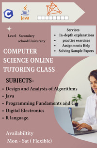 Computer Science / Math Tutoring