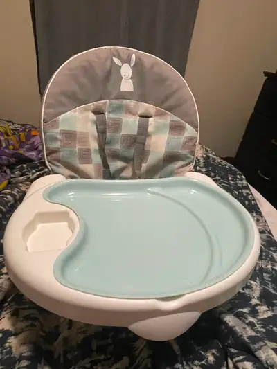 Sit me up chair $10. , Osh Kosh one piece snow suit size 12 months free . good used condition. Pick...