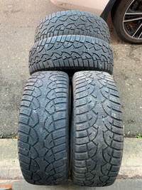 set of 215/60/16 95Q M+S General Altimax Arctic with 50% tread