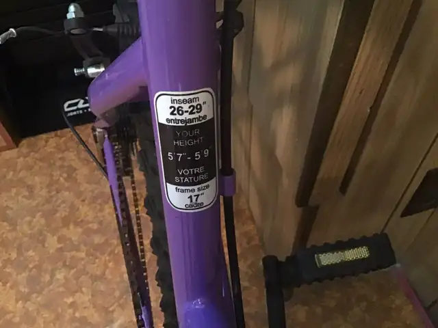 Vélo fille supercycle cadre 17”, ajustements requis in Kids in Laval / North Shore - Image 4