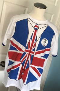 London  Bobby Union Jack t-shirt 