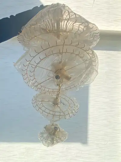 Gold 4-Tier Chandelier, View more