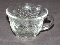 Vintage Pressed Glass Tea - Punch Bowl Cup