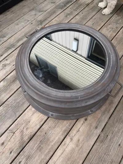 large port like mirror with storage, View more