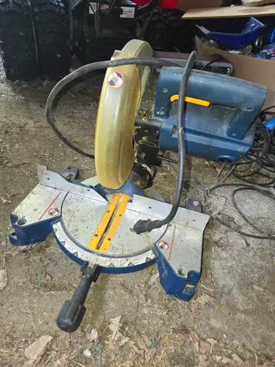 Ryobi miter saw needs cleaned $60 obro