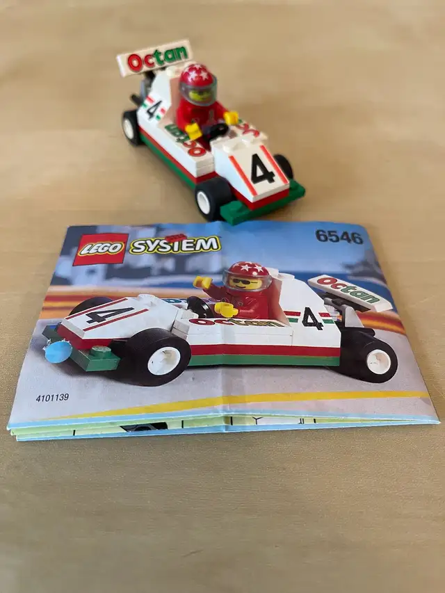 Lego 6546 Slick Racer complete with Mini Figure 