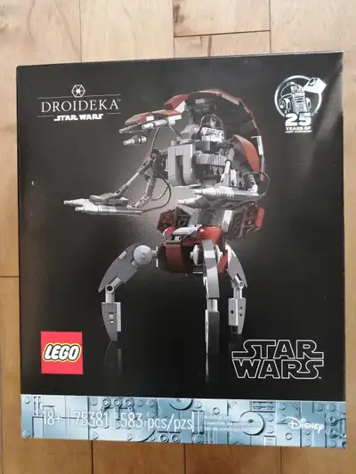 Neuf / New 75381 LEGO Star Wars Buildable Droideka, View more