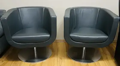 B&B Italia “Tulip” Swivel Armchairs, View more