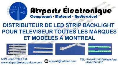 LED STRIP BACKLIGHT FOR TV SONY HISENSE SAMSUNG SHARP PANASONIC, View more