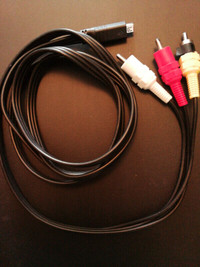 AUDIO VIDEO CABLE FOR SONY CAMCORDER
