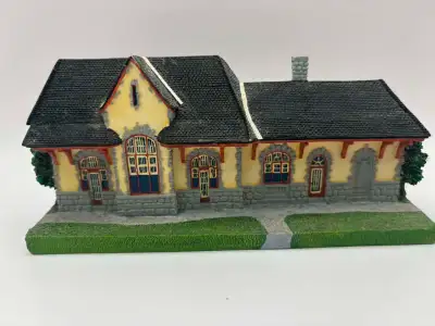 St Stephen Historic Train Station - Catherine Karnes Munn Delivery to Fredericton or St. Stephen are...