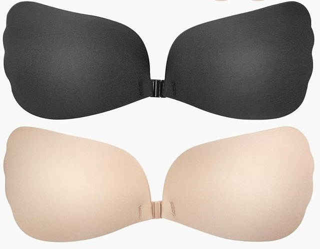 NEW 2 Pack Adhesive Bra, Sticky Strapless Backless Push-up in Women's - Other in London