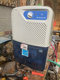 Simplicity dehumidifier - tested and works. 