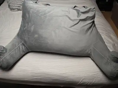 Milliard Double Reading Pillow with Shredded Memory Foam, View more