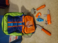 Toy Hiking Backpack with Accessories