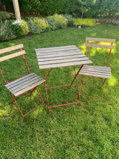 Ikea outdoor Tarno bistro set